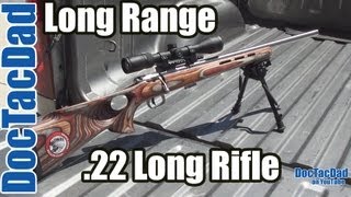 Long Range 22LR  344 Yards Savage Mark II BTVSS [upl. by Eiramaliehs]