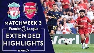 Liverpool v Arsenal  PREMIER LEAGUE HIGHLIGHTS  82419  NBC Sports [upl. by Anhoj166]