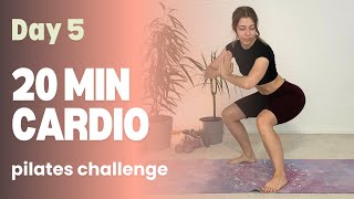 7Day Pilates Challenge  Day 5 Pilates HIIT Workout [upl. by O'Connell]