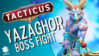 Lets Play Warhammer 40000 Tacticus  Yazaghor  Tzaangor Enlightened Thousand Sons warhammer40k [upl. by Haerle170]