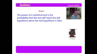 5 ANOVA  Effect Size and Power [upl. by Eseilanna]