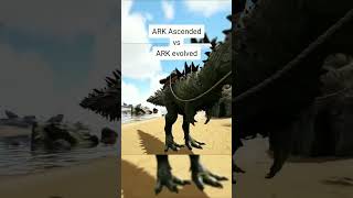 Ark Survival Evolved vs Ark Ascended 🌊  Graphics Gameplay amp Dino AI Comparison arkascended [upl. by Yrac]