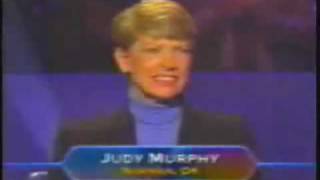 Judy Murphy on Who Wants To Be A Millionaire  Part 2 [upl. by Liuqa]