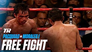 Erik Morales vs Manny Pacquiao 1  FREE FIGHT  GREAT FIGHTS IN BOXING [upl. by Hannah]