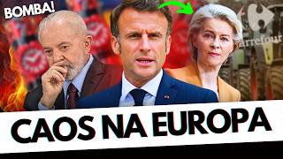 🚨CRISE DA EUROPA ESTÁ CHEGANDO NO BRASIL BOICOTE AO CARREFOUR E ACORDO UNIÃO EUROPÉIA MERCOSUL [upl. by Araf]