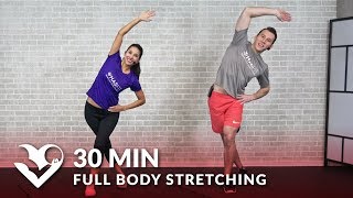 30 Minute Full Body Stretching Exercises  How to Stretch to Improve Flexibility amp Mobility Routine [upl. by Navetse970]