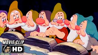 New Friends Scene  SNOW WHITE AND THE SEVEN DWARFS 1937 Movie CLIP HD [upl. by Greff840]