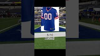 Rating NFL jerseys finale [upl. by Ysle]