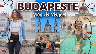 VLOG VIAGEM A BUDAPESTE  monumentos que visitei o que comi mercados de Natal e mais [upl. by Alaj670]