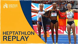 Womens Heptathlon  Berlin 2018 [upl. by Lanae]