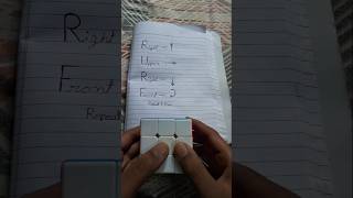 How to Solve 3 by 3 Rubiks Cube rubikscube cube puzzle [upl. by Atinauq]