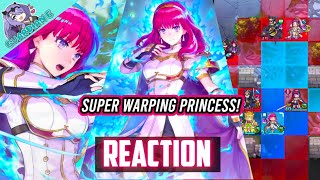 FEH WARP PRINCESS EMBLEM CELICA Trailer Reaction amp First Impression FEHeroes [upl. by Naus378]