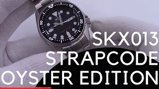 Seiko SKX013 Review  The Best Dive Watch Modded with Strapcodes Original 3 Link Bracelet [upl. by Finlay]