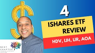 ISHARES ETF Review HDV IJH IJR AOA [upl. by Bay54]