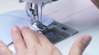 NECCHI Sewing Machine Accessories Tutorial Edge Quilting Guide [upl. by Lahcym]