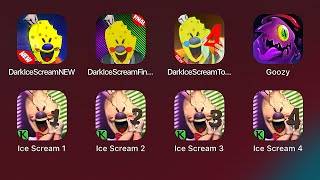 ICE SCREAM 4321 GOOZY DARK ICE SCREAM NEW DARK ICE SCREAM FINALE IPAD GAMES [upl. by Netta603]