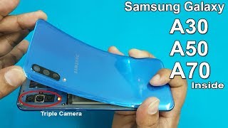 How to Open Samsung A50  A70 Back Panel  Samsung A50 Disassembly  Samsung Galaxy A50 Teardown [upl. by Lenahs]