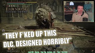 45 YO Streamer Suffers Giant Meltdown Trashing Elden Ring DLC Because His Magic Build Doesnt Work [upl. by Aihsein]