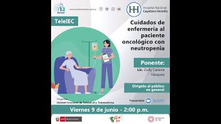 Cuidados de enfermería al paciente oncológico con neutropenia [upl. by Lashonda479]