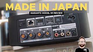 Marantz MODEL M1 review 1 vs WiiM Bluesound Lyngdorf amp Audiolab [upl. by Letrice]