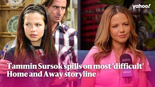 Tammin Sursok spills on most difficult Home and Away storyline  Yahoo Australia [upl. by Ginger]