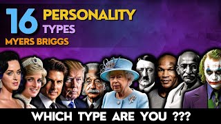 16 Myers Briggs PERSONALITY TYPES From Most Common to Rarest [upl. by Ydollem]