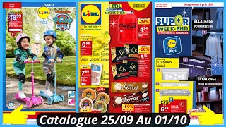 Nouveau Catalogue Lidl De La Semaine Prochain 2509 Au 011024 Bons Plans Et Promotions Lidl France [upl. by Eiroc]