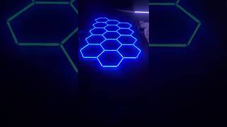 RGB Hexagon LED’s for the ceiling of the club [upl. by Eyssej139]