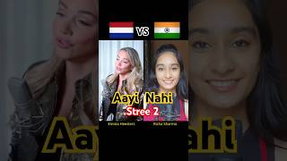 Aayi Nai  Stree 2  Female Cover Song  Emma Heesters vs Richa  Who sings it best aayinai [upl. by Elocel]