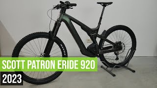 SCOTT PATRON eRIDE 920 2023 navrhnutý na celodenné trailové jazdenie [upl. by Novyert]