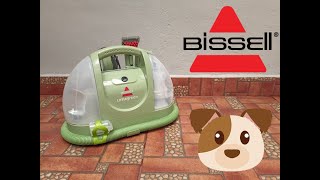 Limpiador de Alfombra y Tapicerias BISSELL 1400 B  Inyeccion succion Carpet Cleaner [upl. by Urian]