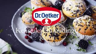 Dr Oetker keksiukai su pudingu [upl. by Gnoix484]