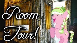 MLP Fever ROOM TOUR 2017 Bedroom Tour Video My Little Pony [upl. by Naashar]