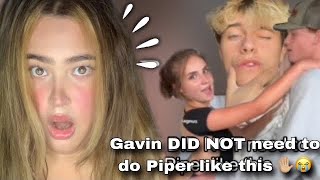 Reacting To Gavin Magnus SHADING Piper Rockelle HILARIOUS🤣 [upl. by Ecnarf593]