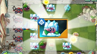 Pvz 2 1171  New Plants Snow Lotus Gameplay Max Level Power Up in Plants vs Zombies 2 [upl. by Sirromal]