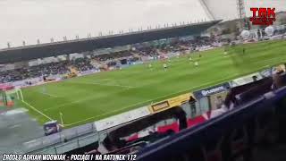 Doping kibiców Górnika Zabrze w Mielcu 12112023 [upl. by Nautna]