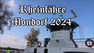 Elektro Rheinfähre NiederkasselMondorf [upl. by Bibbie]