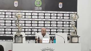 🎙️ RUEDA DE PRENSA  📆 JORNADA 7  ⚔️ CD BADAJOZ 🆚 CF JARAIZ [upl. by Nepets]