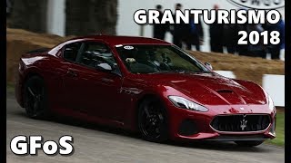 2018 Maserati GranTurismo at Goodwood Amazing Sound [upl. by Gamali]