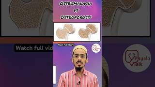 Osteomalacia vs osteoporosis  Difference between osteomalacia amp osteoporosis shorts [upl. by Heinrik659]