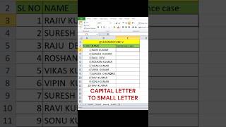 Capital letter to small letter shorts viralshort trendingshort ytshorts [upl. by Raji82]