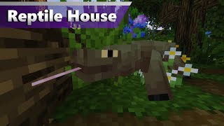 Reptile House  Alexs Mobs Zoo Minecraft 1165 Zoo [upl. by Namolos]