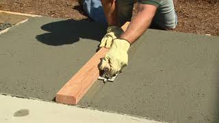 How to Pour amp Finish Concrete Hi Resolution [upl. by Persas]