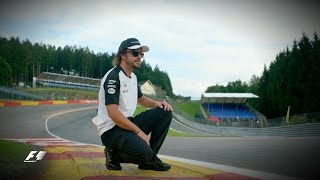 Fernando Alonso Unlocks The Secrets Of Eau Rouge [upl. by Yezdnil715]