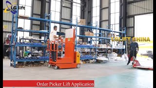 order picker application video [upl. by Eimac]