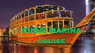 Dubai Marina Dhow cruiseDinneruae [upl. by Laise]