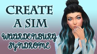 The Sims 4 CAS  Waardenburg Syndrome [upl. by Ayikaz]