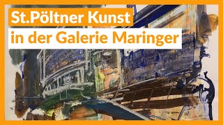 StPöltner Kunst in der Galerie Maringer [upl. by Eceinej245]