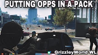 Shankz Putting Opps In A Pack 💀  GrizzleyWorld WHITELIST  GTA 5 RP [upl. by Hoban491]