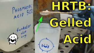 How to thicken  gel phosphoric acid for rust removal HotRodTechBits 4 [upl. by Vona]